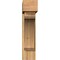 Ekena Millwork Legacy Block Rough Sawn Bracket w/ Offset Brace, Western Red Cedar, 8"W x 30"D x 34"H BKT0806X30X34LEC05RWR - alternate 3